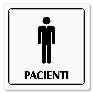 WC muži pacienti, 148x148mm, bílá, Utah